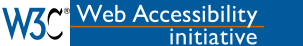 Web Accessibility Initiative logo